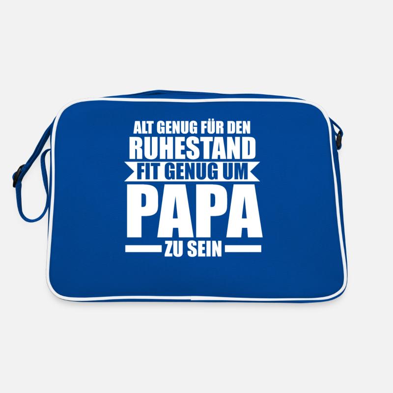Vater Papi Papa Retro Tasche