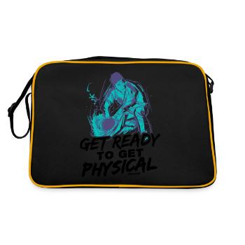 Aikido Ground Fighting from Japan - Retro Bag - black/gold - Back