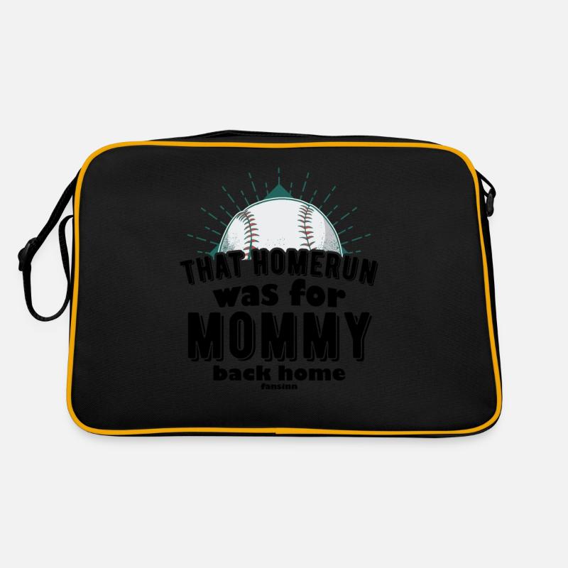 Mom Baseball Retro Bag