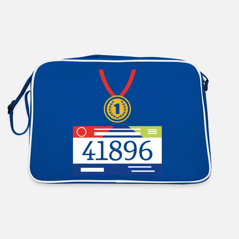 Running Runner Half Marathon Retro Tasche
