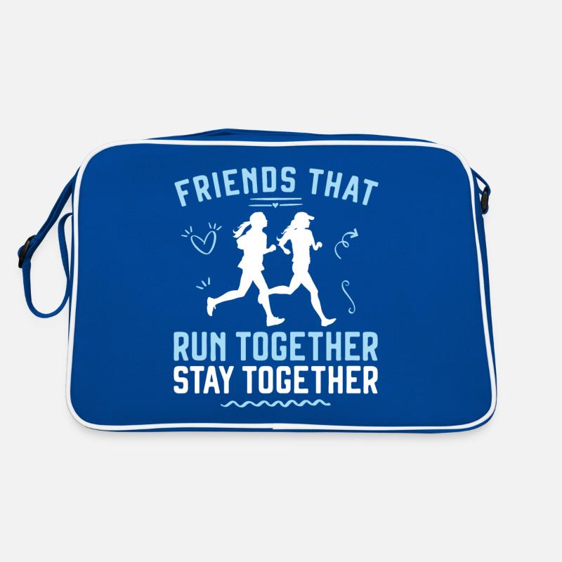 Running Runner Half Marathon Retro Tasche