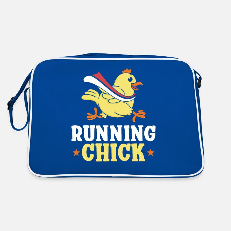 Running Runner Half Marathon Retro Tasche