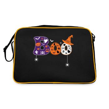 Horror Witch Horror Film Festival + Halloween - Sac Retro - noir/or - Dos