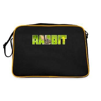 Hare - Retro Bag - black/gold - Back
