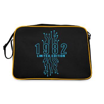 Birthday 1982 Gaming Limited Edition Gamer - Retro Bag - black/gold - Back