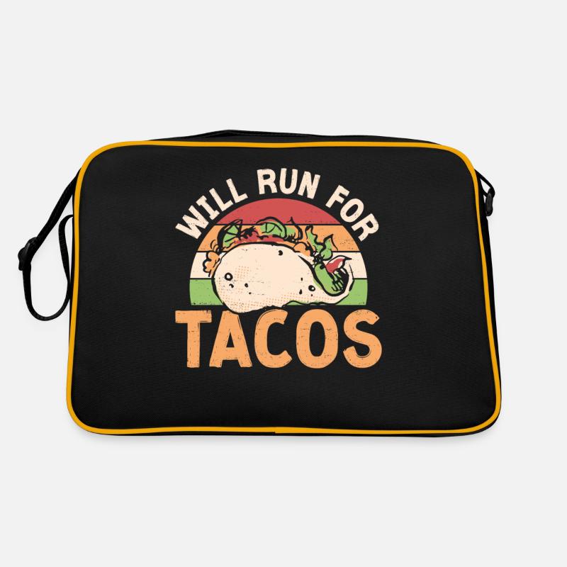 Running Runner Half Marathon Taco Sac Retro