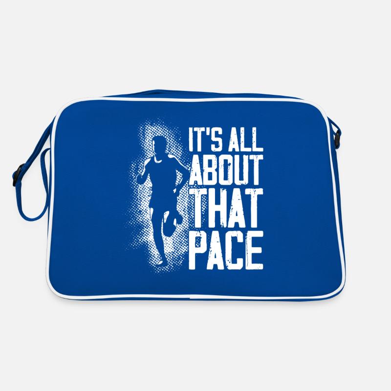Running Runner Half Marathon Retro Tasche