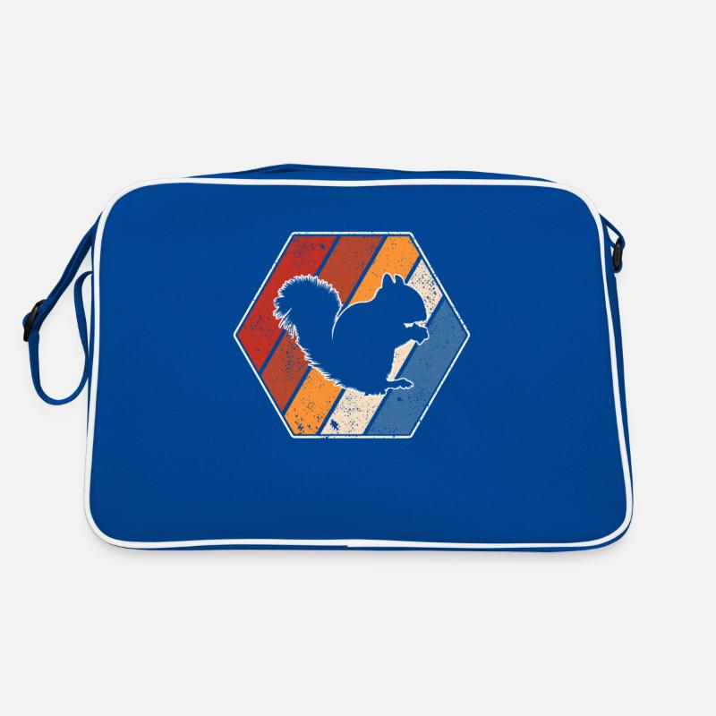Eichhörnchen Retro Retro Tasche