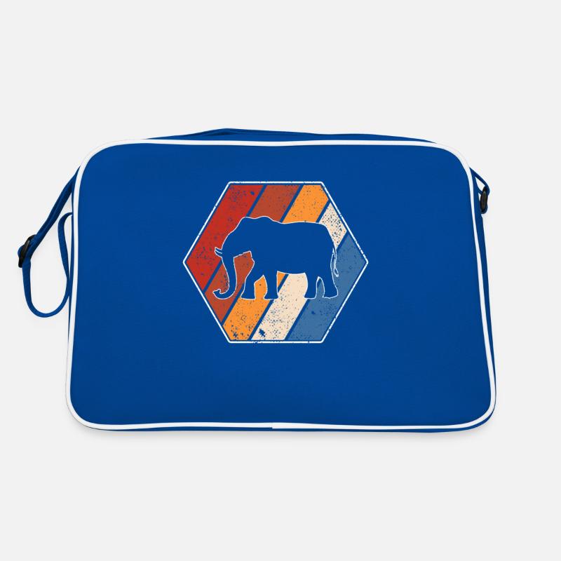 Elefant Retro Retro Tasche