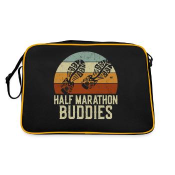 Coureur Running Semi-marathon - Sac Retro - noir/or - Dos