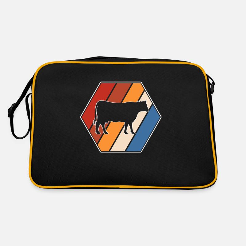 Kuh Rind Retro Retro Tasche