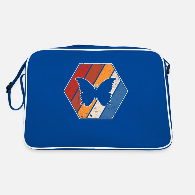 Schmetterling Retro Retro Tasche