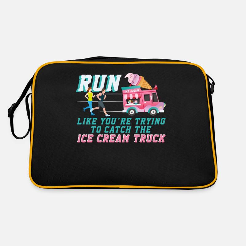 Running Runner Half Marathon Retro Tasche