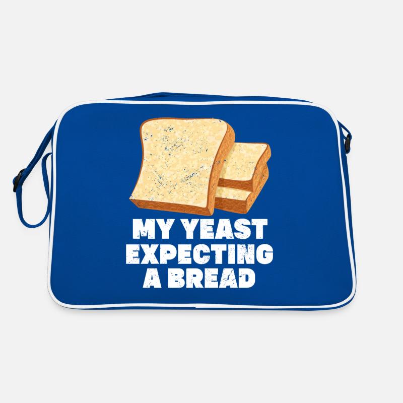 Funny bread baker Retro Bag