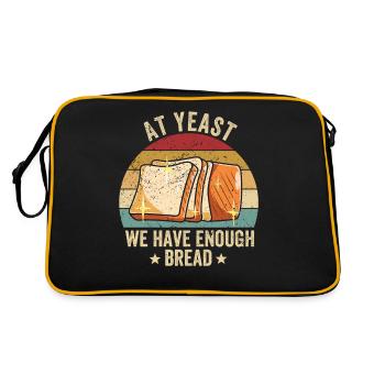 Funny bread baker - Retro Bag - black/gold - Back