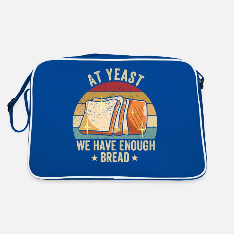 Funny bread baker Retro Bag