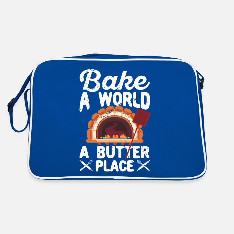 Lustiger Brotbacken-Bäcker Retro Tasche