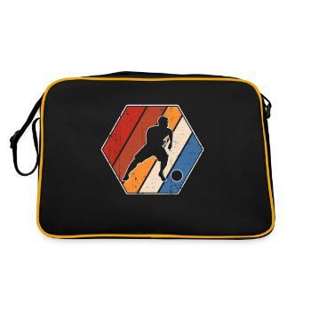 Football Rétro - Sac Retro - noir/or - Dos