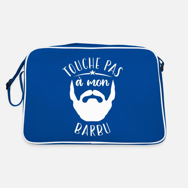 Touche Pas à Mon Barbu Sac Retro