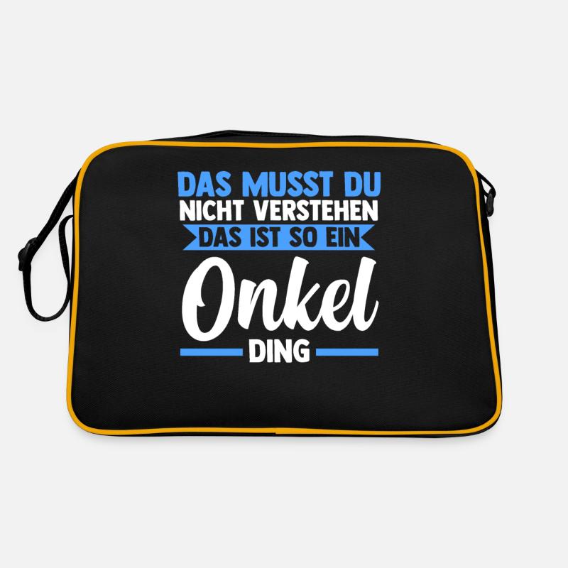 Patenonkel Pate Onkel Retro Tasche