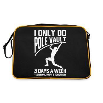 Fun Pole Vault Pole Vault - Retro Bag - black/gold - Back