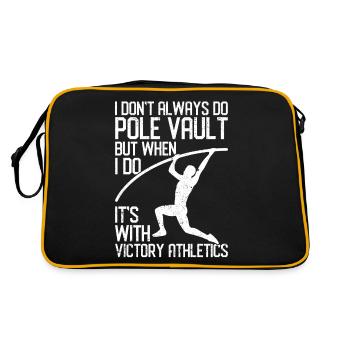 Fun Pole Vault Pole Vault - Retro Bag - black/gold - Back
