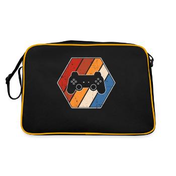 Gaming Retro - Retro Bag - black/gold - Back