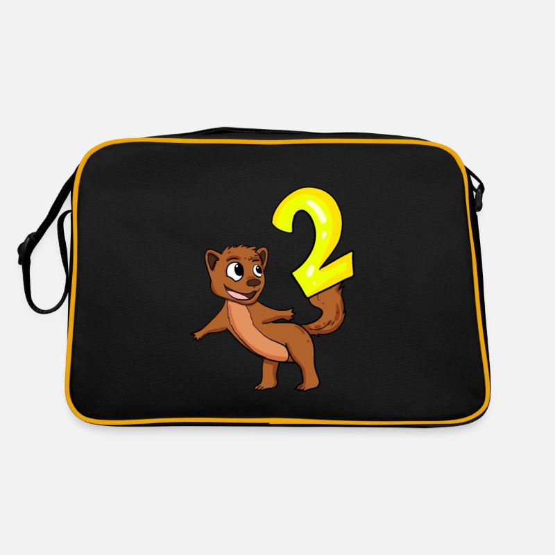2 ans - 2 anniversaire - J’ai 2 ans Sac Retro