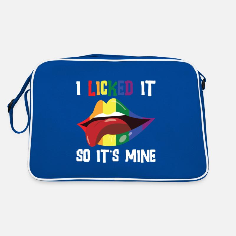 LGBT Human Mensch Regenbogen Geschenkidee Retro Tasche