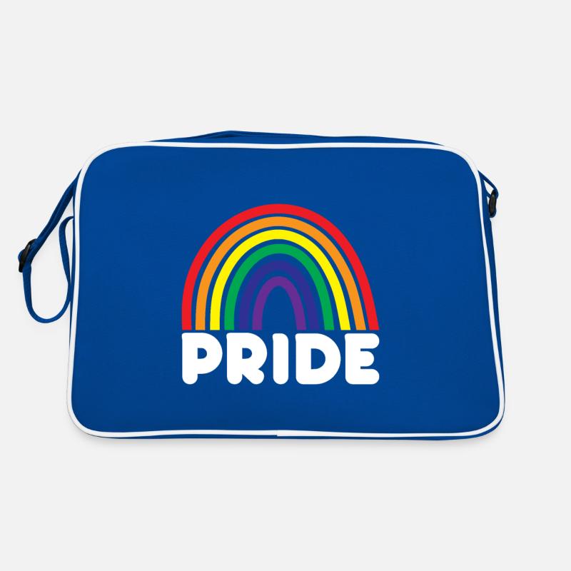 LGBT Human Mensch Regenbogen Geschenkidee Retro Tasche
