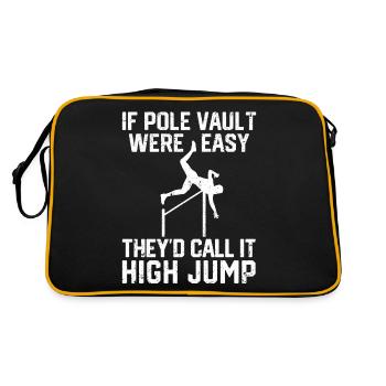 Fun Pole Vault Pole Vault - Retro Bag - black/gold - Back