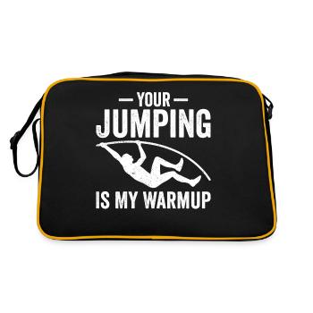 Fun Pole Vault Pole Vault - Retro Bag - black/gold - Back