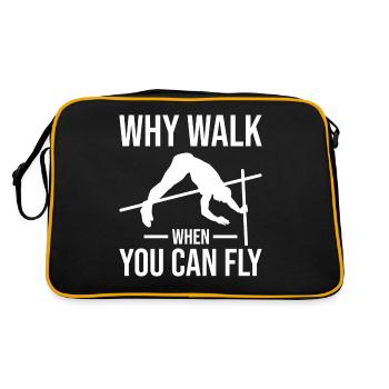 Fun Pole Vault Pole Vault - Retro Bag - black/gold - Back