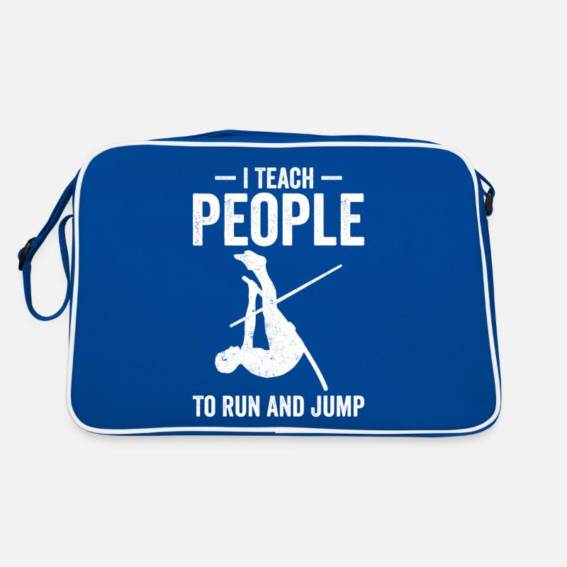 Fun pole vault Retro Bag