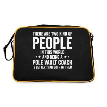 Funny Pole Vault Pole Vault - Retro Bag - black/gold - Back