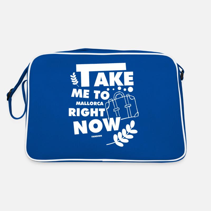 Mallorca Holiday Travel Recreation Retro Bag