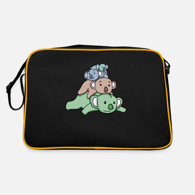 Cute koalas Retro Bag