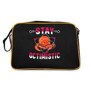 Poulpe Poulpe Tentacule de mer Poulpe Poulpe Poulpe Poulpe - Sac Retro - noir/or - Dos