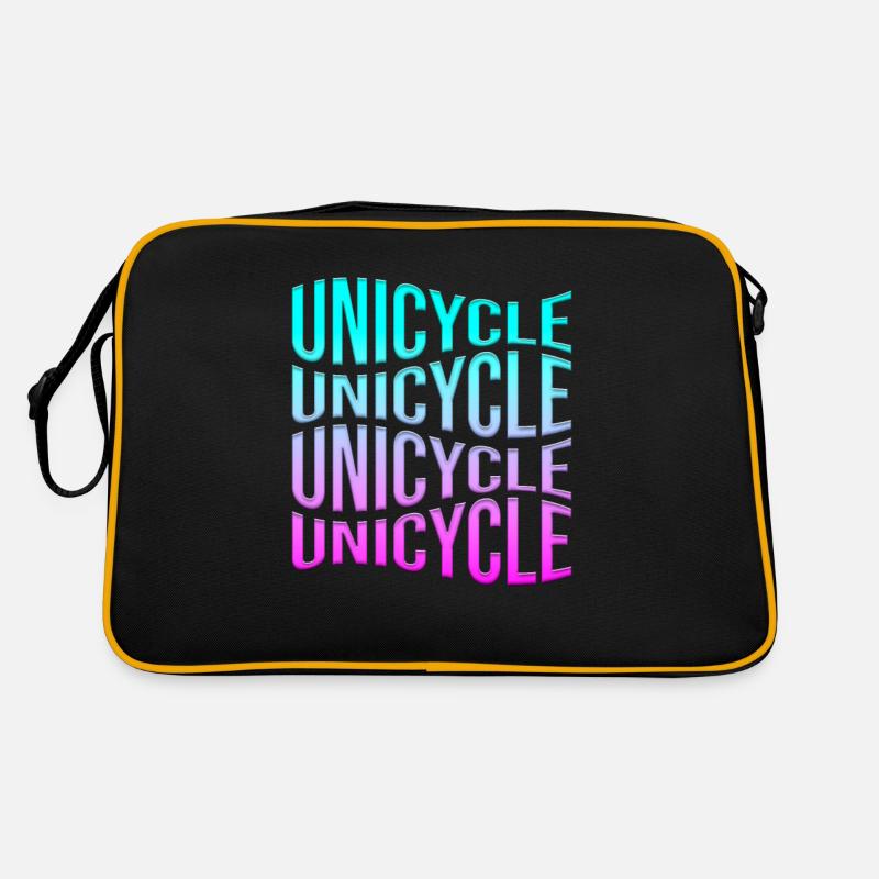 Einrad Retro Tasche