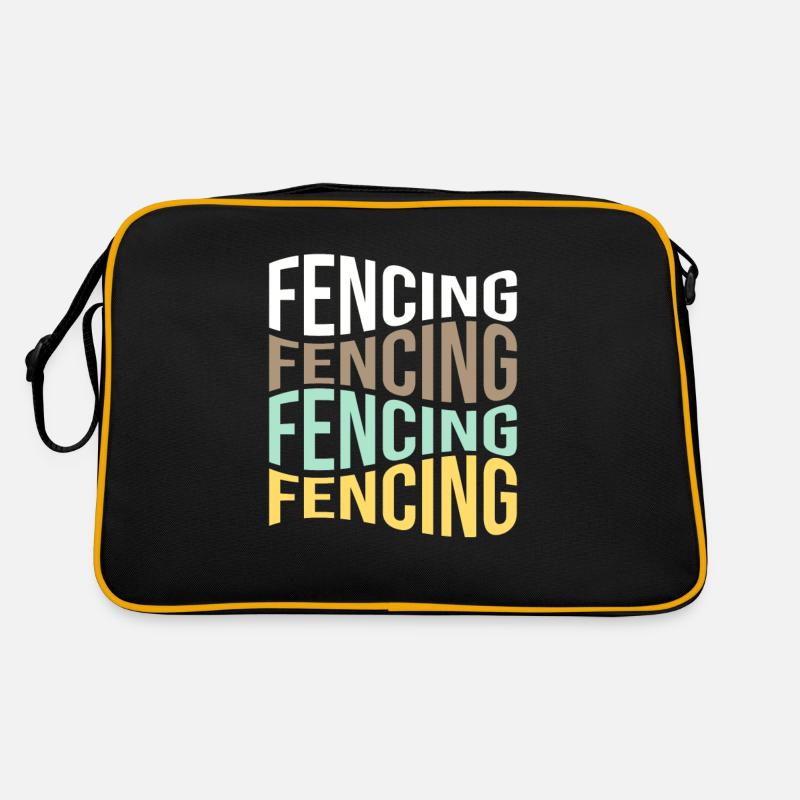 Fechten Retro Tasche