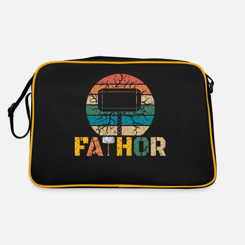 Super Dad, best dad 60s 70s 80s 90s party Retro Bag
