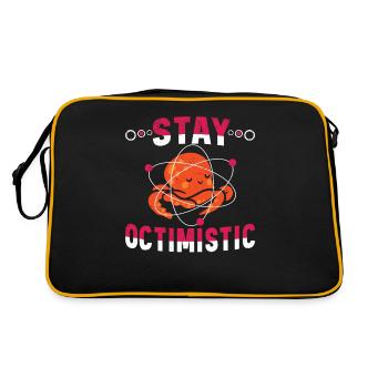 Poulpe Poulpe Tentacule de mer Poulpe Poulpe Poulpe Poulpe - Sac Retro - noir/or - Dos