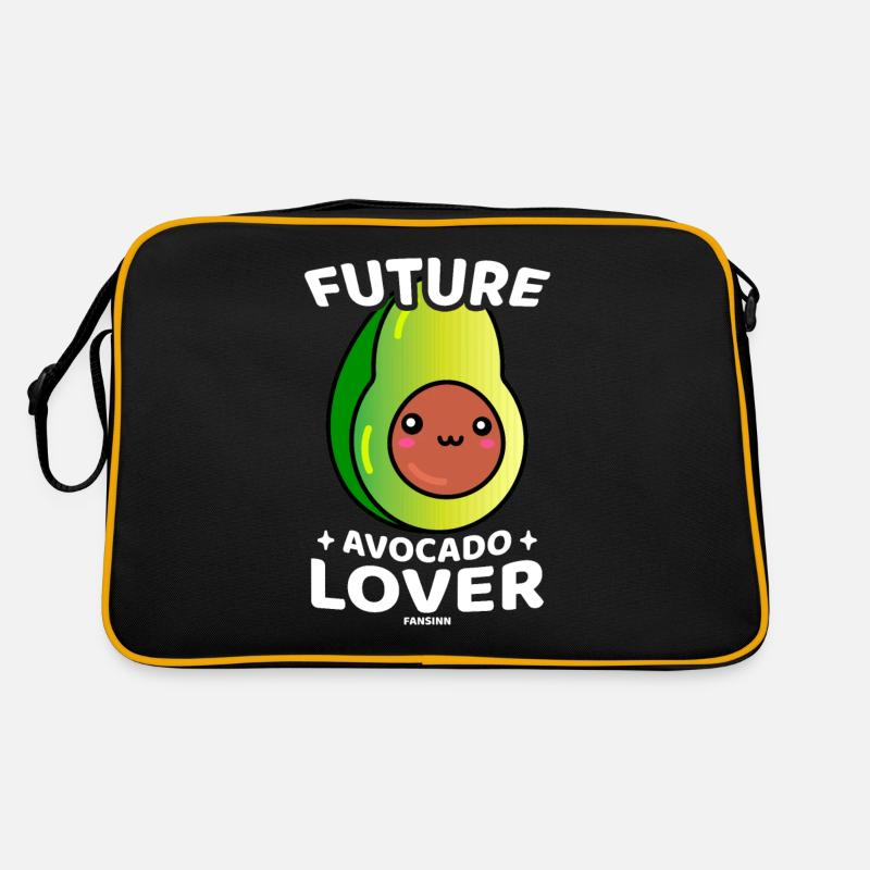 Future Avocado Lover Retro Tasche