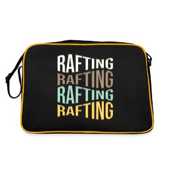 rafting - Retro Bag - black/gold - Back