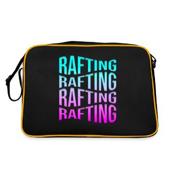 rafting - Retro Bag - black/gold - Back