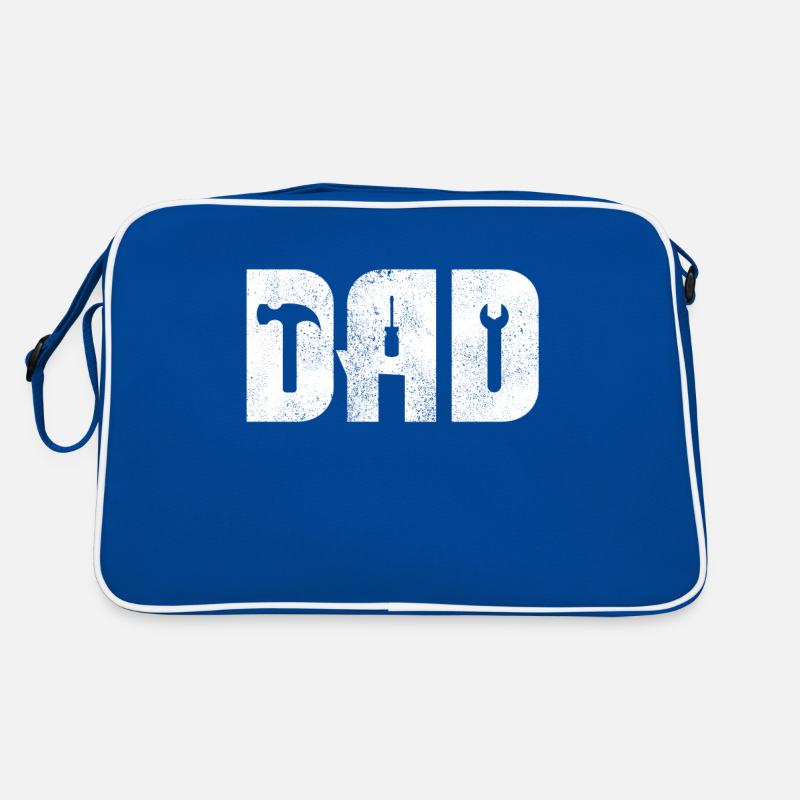 Handwerker Dad, Daddy, bester Papa Vater Vatertag Retro Tasche
