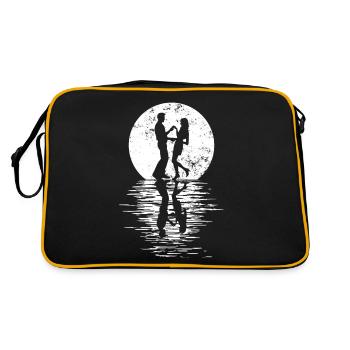 Danseurs Danse Couple Danse, Danse Rumba Renard Tango Salsa - Sac Retro - noir/or - Dos