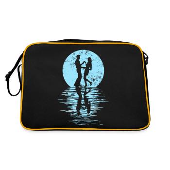 Danseurs Danse Couple Danse, Danse Rumba Renard Tango Salsa - Sac Retro - noir/or - Dos