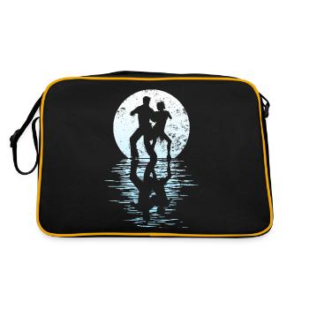 Danseurs Danse Couple Danse, Danse Rumba Renard Tango Salsa - Sac Retro - noir/or - Dos