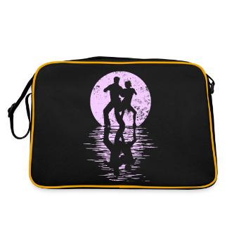 Danseurs Danse Couple Danse, Danse Rumba Renard Tango Salsa - Sac Retro - noir/or - Dos